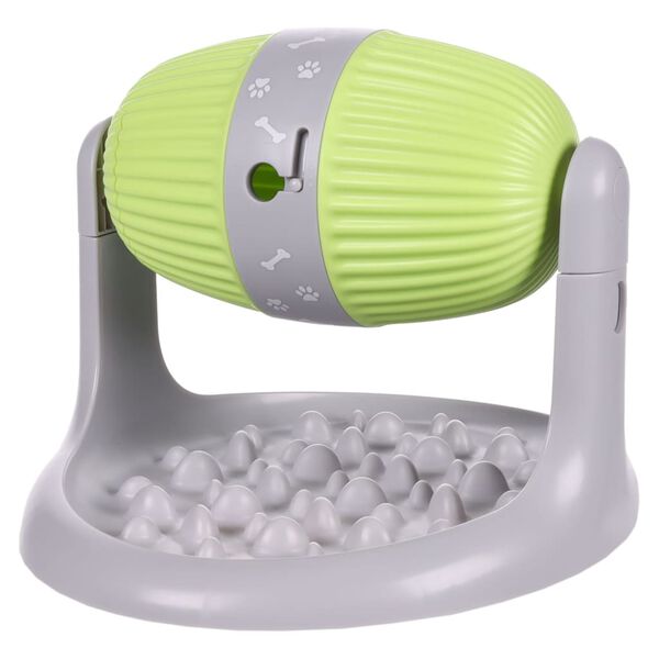 FLAMINGO Pet Snack Dispenser Bent Grey and Green