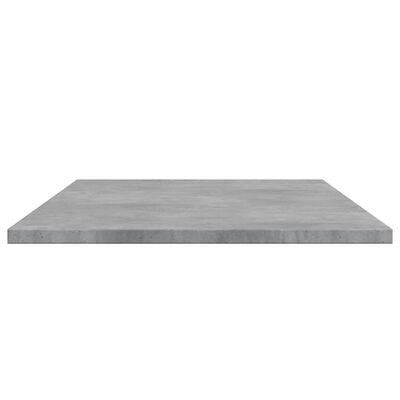 vidaXL Bookshelf Boards 4 pcs Concrete Grey 100x40x1.5 cm Engineered Wood