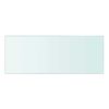 vidaXL Shelf Panel Glass Clear 40x15 cm
