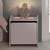 Vipack Nightstand Kiddy with Door Wood Old Pink