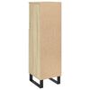 vidaXL Bathroom Cabinet Sonoma Oak 30x30x100 cm Engineered Wood