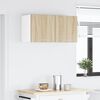 vidaXL Hanging Cabinet Sonoma Oak 80 x 31 x 40 cm Engineered Wood