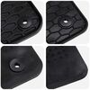 vidaXL Car Mat 4 pcs Black suitable for VW T-ROC 2017- Rubber