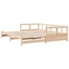 vidaXL Daybed without Mattress 90x190 cm Solid Wood Pine