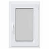 vidaXL Basement Window "RISOR" 50x75 cm Tilt&Turn DIN Right White