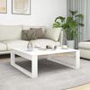 vidaXL Coffee Table White 100x100x35 cm Engineered Wood