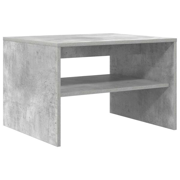 vidaXL Coffee Table Concrete Grey 60 x 50 x 40 cm Engineered Wood