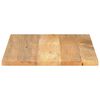 vidaXL Table Top 80x50x2.5 cm Rectangular Solid Wood Mango