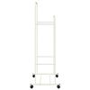 vidaXL Clothes Rack Plain White 80 x 53 x 156 cm