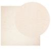 vidaXL Rug HUARTE Short Pile Soft and Washable Beige 240x240 cm