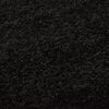 vidaXL Shaggy Area Rug 160 cm Black