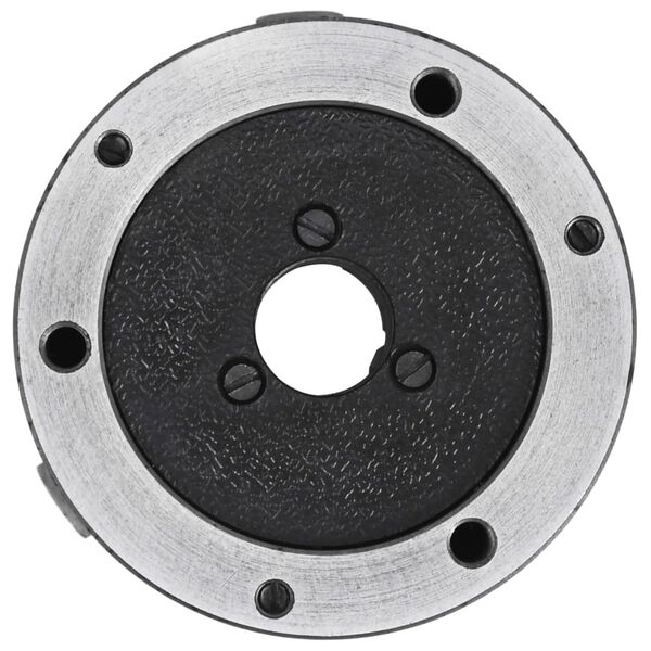 vidaXL 3 Jaw Self-Centering Lathe Chuck 100 mm Steel