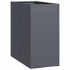 vidaXL Planter Anthracite 40x80x80 cm Steel