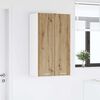 vidaXL Hanging Cabinet Artisan Oak 60 x 31 x 100 cm Engineered Wood