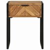 vidaXL Bedside Cabinet Brown 40 x 35 x 50 cm Solid Acacia wood