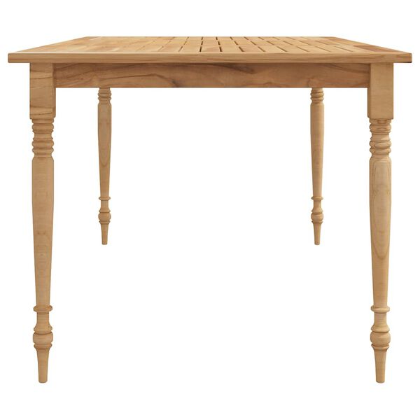 vidaXL Batavia Table 85x85x75 cm Solid Wood Teak