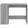 vidaXL Desk Grey Sonoma 102x50x75 cm Engineered Wood