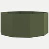 vidaXL Planter Olive Green 120 x 120 x 50 cm Steel