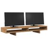vidaXL Monitor Stand Artisian Oak 100x27x15 cm Engineered Wood