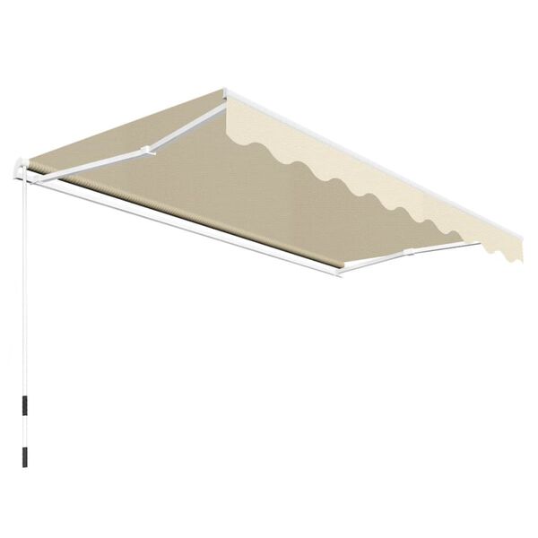 vidaXL Folding Awning 300 cm Cream