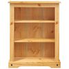 vidaXL 3-Tier Bookcase Mexican Pine Corona Range 80x29x100 cm
