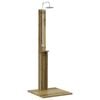 vidaXL Outdoor Shower 206 cm Impregnated Pine Wood and Stainless Steel
