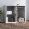 vidaXL Dressing Cabinet Grey Sonoma 80x40x65 cm Engineered Wood