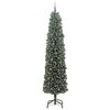 vidaXL Artificial Christmas Tree with 300 LEDs with Stand Green 240 cm