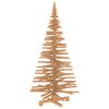 vidaXL Wooden Christmas Tree KOTKA 180 cm Solid Pine Wood Brown Finish