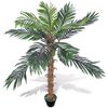 vidaXL Artificial Plant | Green, Brown