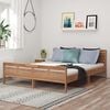 vidaXL Bed Frame without Mattress Solid Teak Wood 160x200 cm