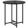 vidaXL Side Table Set 2 pcs Black oak 50 x 50 x 50 cm