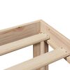 vidaXL Bed Frame with Headboard without Mattress 120x190 cm Small Double