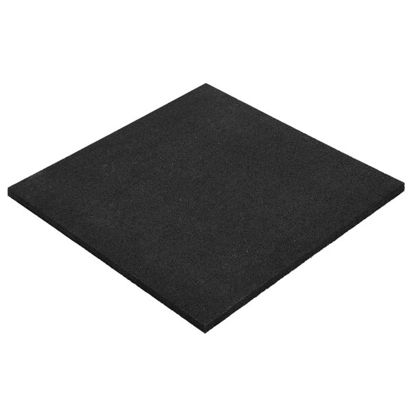 vidaXL Anti-vibration Washing Machine Mat Black 60x60x0.6 cm