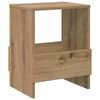 vidaXL Magazine Rack Artisan Oak 35 x 30 x 45 cm