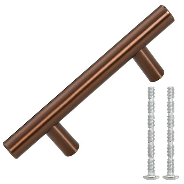 vidaXL Cabinet Handles 10 pcs Bronze 64 mm Stainless Steel