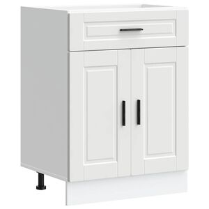 vidaXL Kitchen Base Cabinet&nbsp;Porto White Engineered Wood