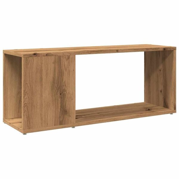 vidaXL TV Cabinet Artisan Oak 80x24x32cm Engineered Wood