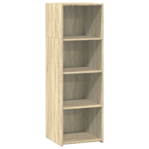 vidaXL Highboard Sonoma Oak 40x41x124 cm Engineered Wood