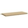 vidaXL Bench Cushion SOEST 100% Polyester Beige 120 x 50 x 5 cm