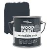 vidaXL Wood Paint Grey 16.5 x 16.5 x 15.9 cm Wall Print