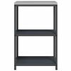 vidaXL Kitchen Storage with Shelf Anthracite 60 x 50 x 92 cm Steel
