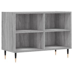 vidaXL TV Cabinet Grey Sonoma 69.5x30x50 cm Engineered Wood