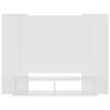 vidaXL Wall TV Cabinet White 120x23.5x90 cm Engineered Wood