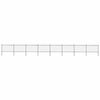 vidaXL Garden Fence | Steel | Sturdy | Rectangular | Modern
