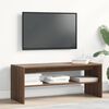 vidaXL TV Cabinet Brown Oak 100x40x40 cm Engineered Wood