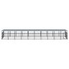 vidaXL Outdoor Dog Kennel with Roof Steel 18.77 m&sup2;