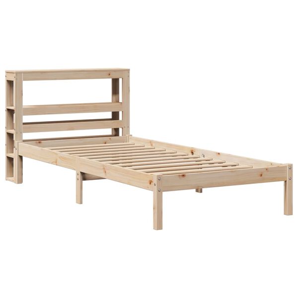 vidaXL Bed Frame without Mattress 100x200 cm Solid Wood Pine