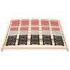 vidaXL Bed Frame without Mattress with 12 Slats & Supports 70x200cm
