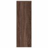 vidaXL Plant Stand Brown Oak 33x33x100 cm Engineered Wood